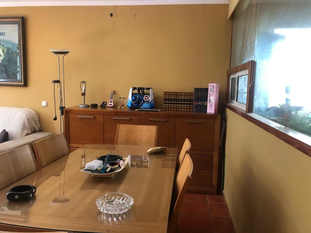 Dining Room - Spacious Corner Flat with Terrace in Huelin