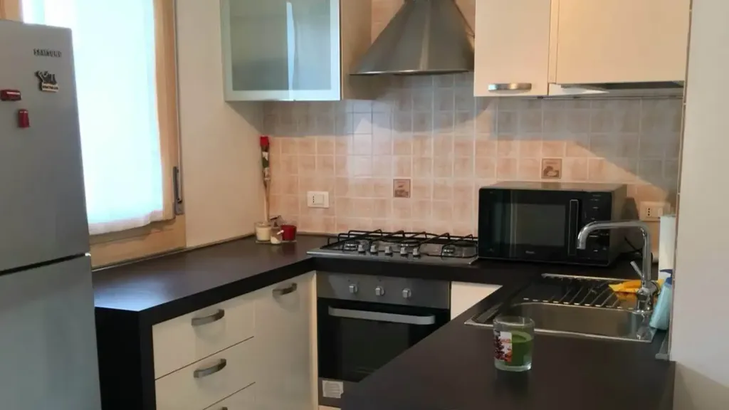 Köök - Modern Apartment with Terrace in Pianiga