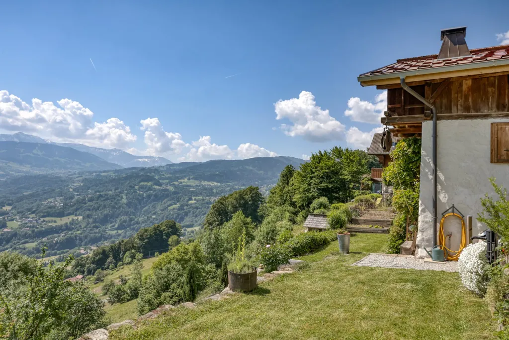 Giardino - Farmhouse with Mont-Blanc View in Sallanches