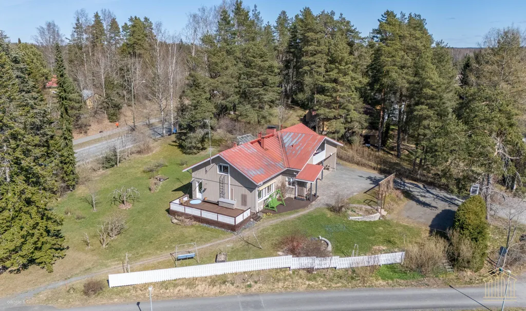 Vue aérienne - Personalised House with Sauna in Tammela