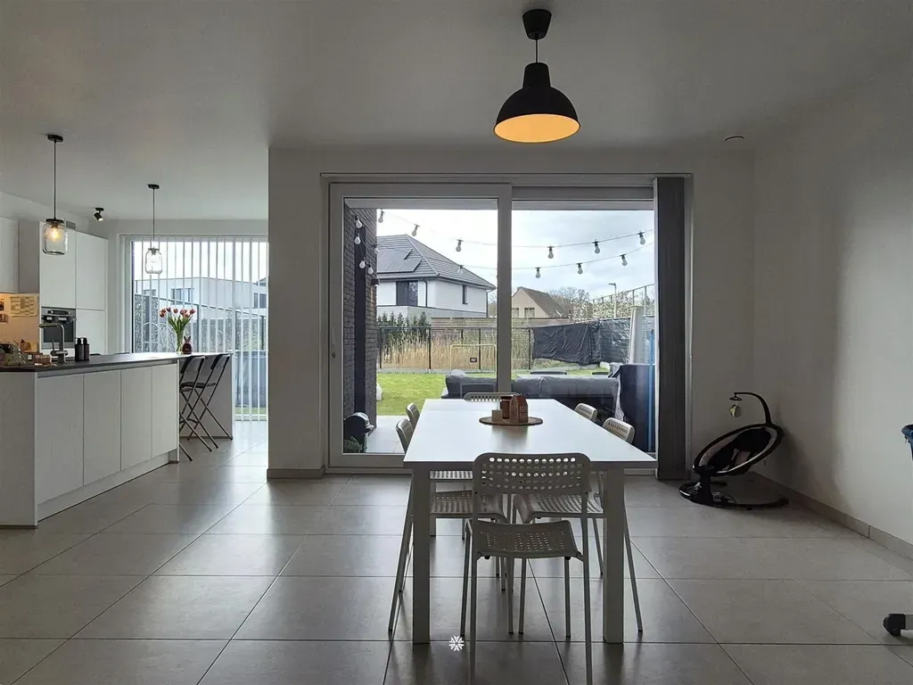 Salle à manger - Nouvelle Construction Moderne avec Terrasse à Lokeren