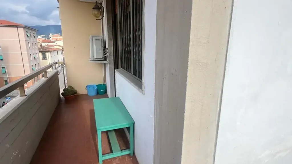 Balcon - 6-Bedroom Apartment with Garden View in Florence