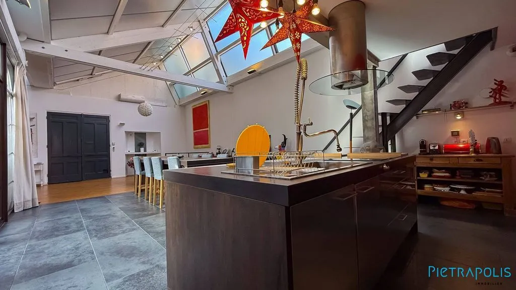 Cuisine - Loft d'Exception à Villeurbanne, Proche Lyon 6e