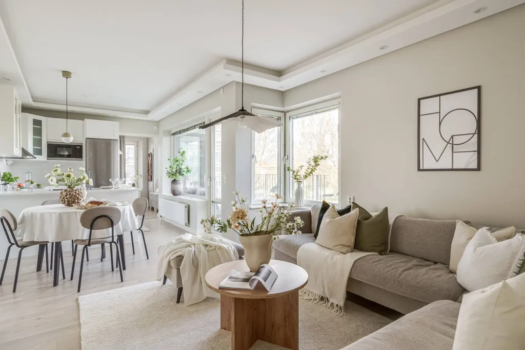 Soggiorno - Apartment with Balcony in Örebro