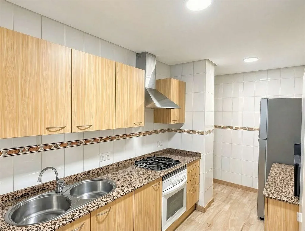 Cuisine - Apartment with Pool and Balcony in Son Cladera