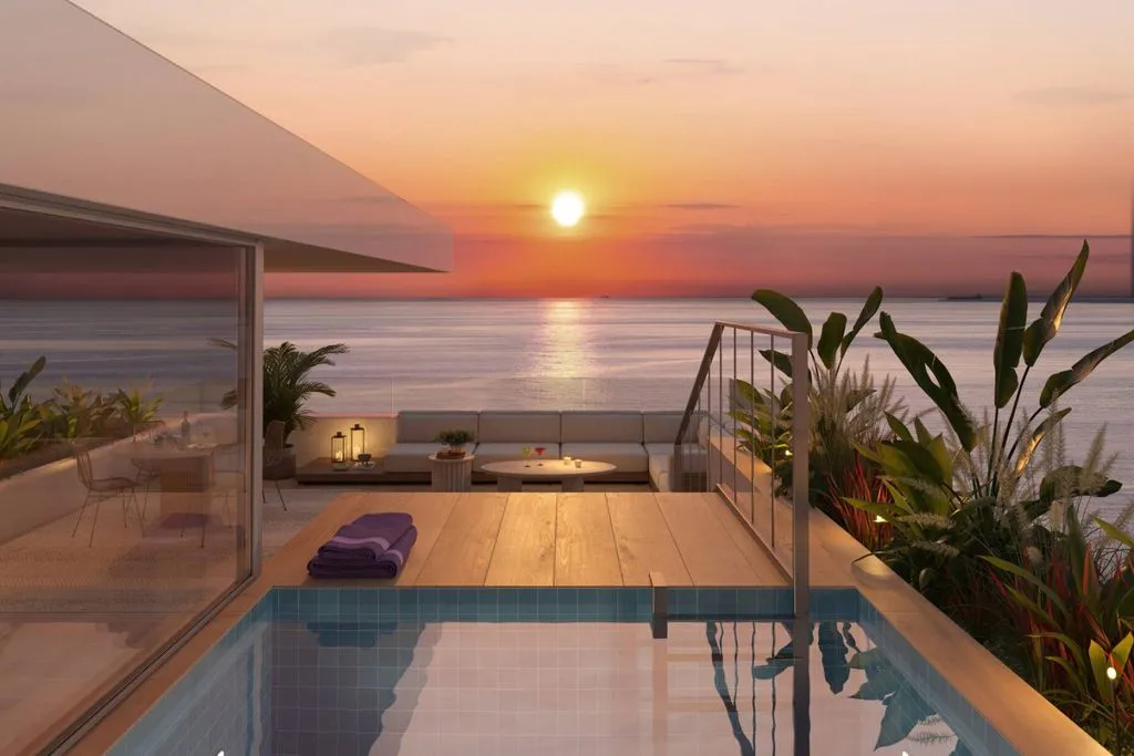 Piscine - Luxury Flat with Sea View in Castell-Platja d'Aro