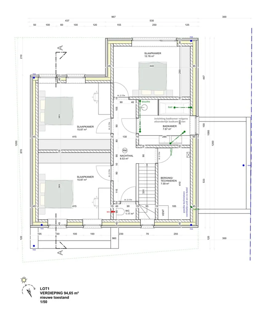 Plan - Nouvelle Construction Moderne à Knesselare