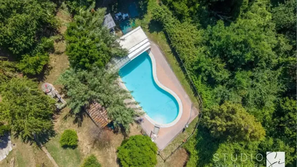 Vue aérienne - Country House with Pools in Vecchiano