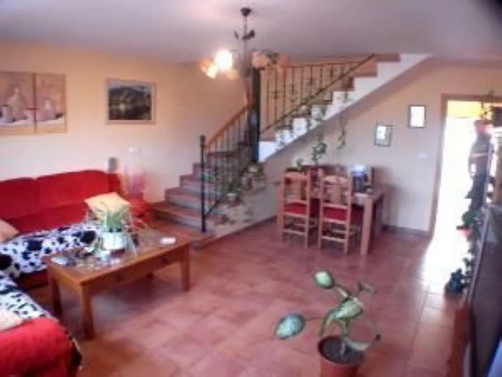 Soggiorno - New House with Terrace in Navalón