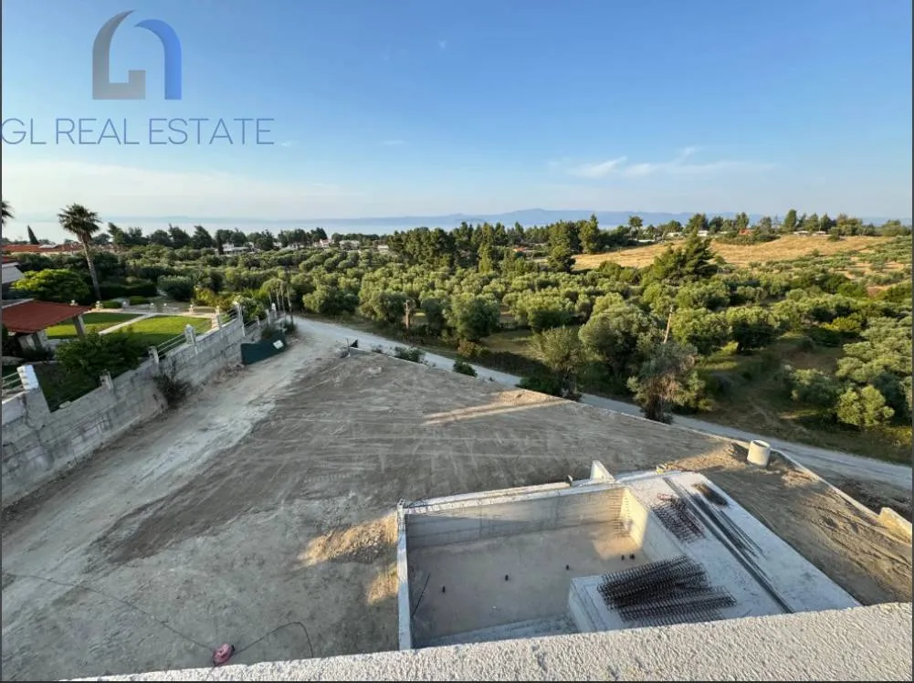 Giardino - Corner Villa with Sea View in Peukochori