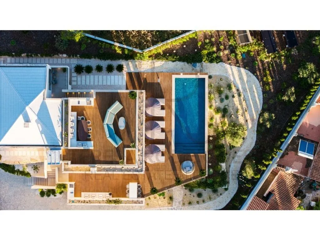 Vista aerea - Modern House with Sea View in Lagoa