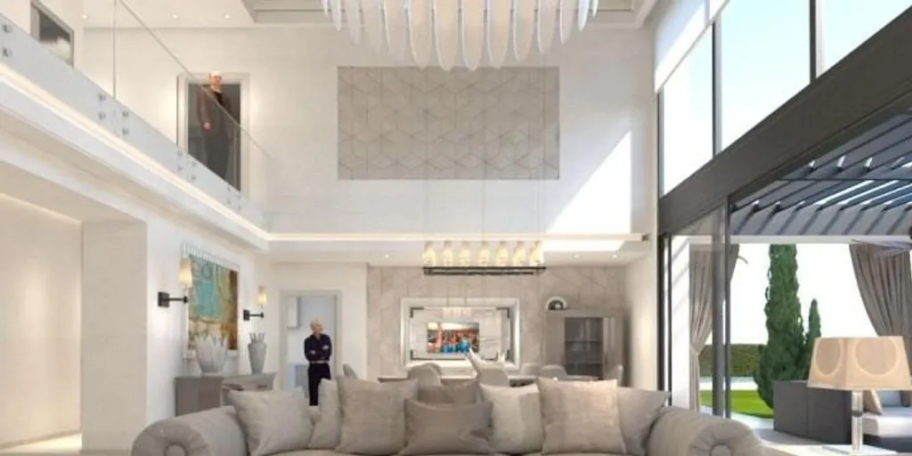Séjour - Contemporary Villa with Pool in Estepona