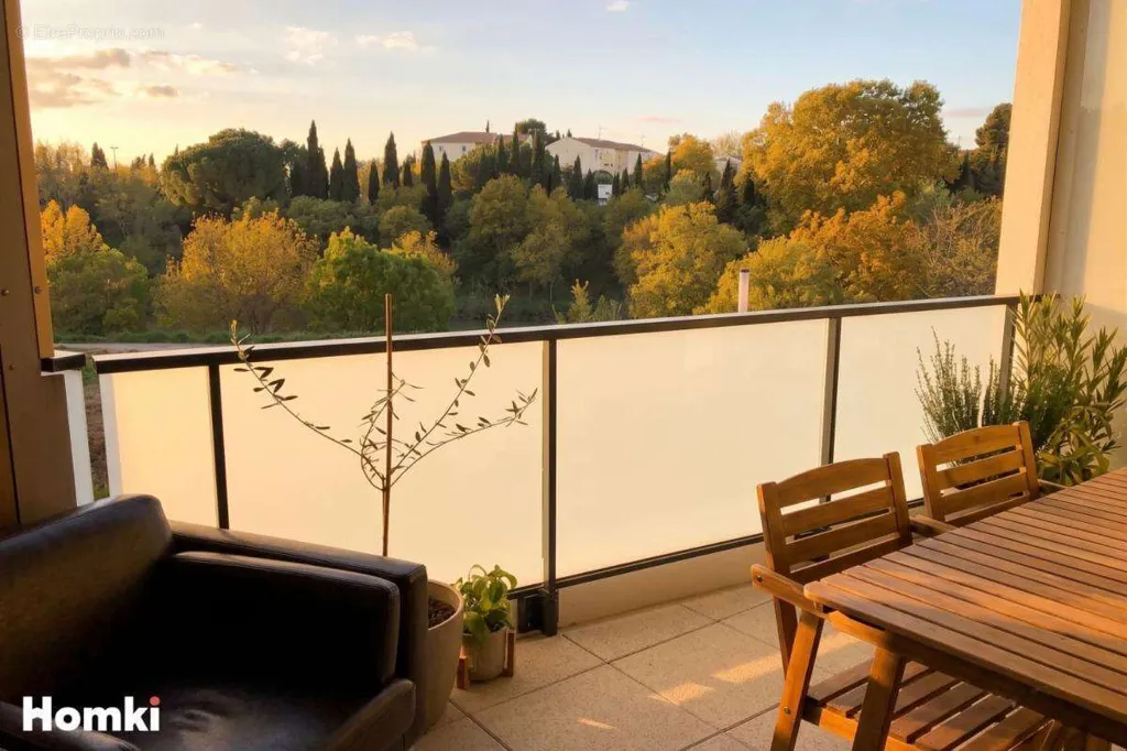 Balcon - Appartement T3 avec Terrasse à Montpellier