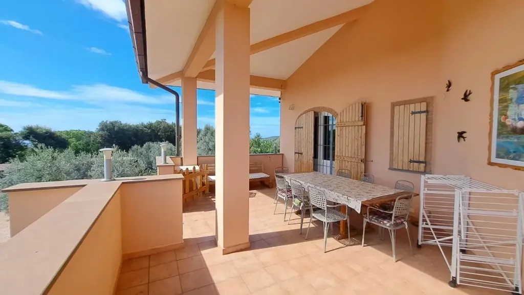 Terrass - Panoramic Villa with Sea View in Rosignano Marittimo