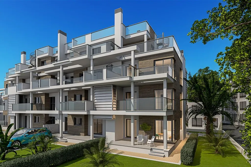 Contemporary Apartment with Pool in Dénia