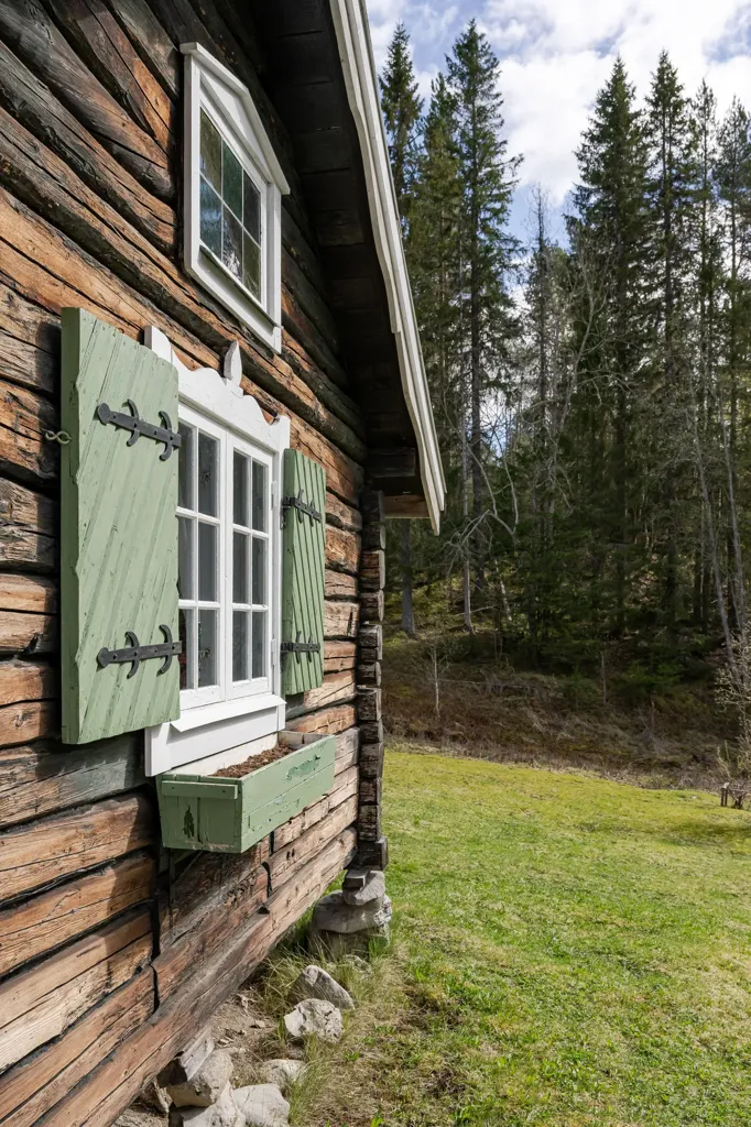 Extérieur - Rustic Cottage with Lake View in Jämtland