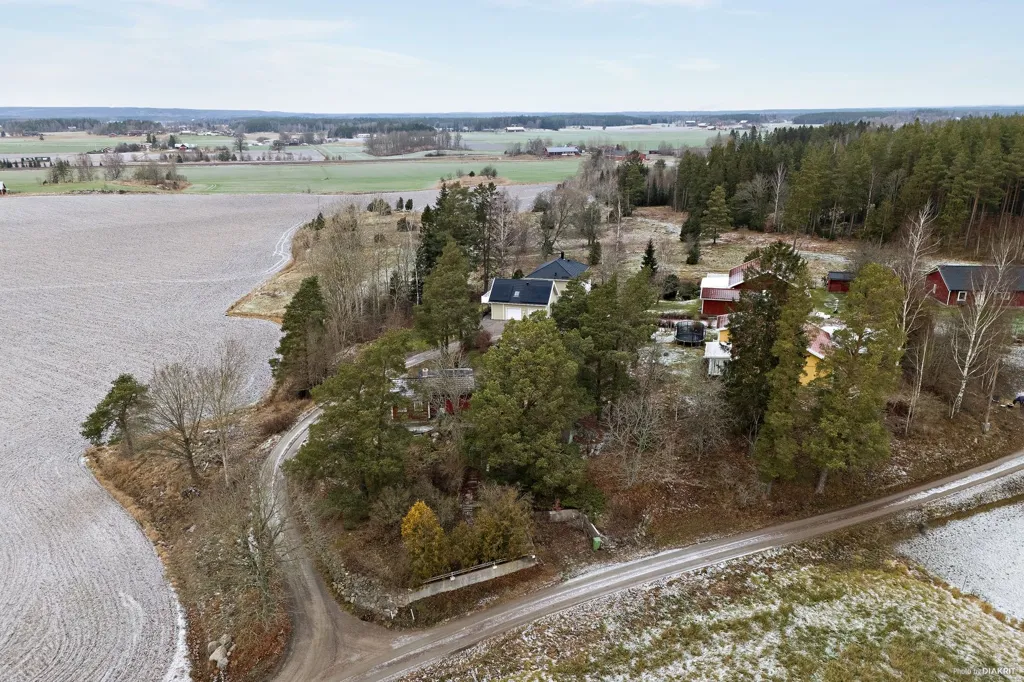 Vue aérienne - Rural Plot with Open Views in Linghem