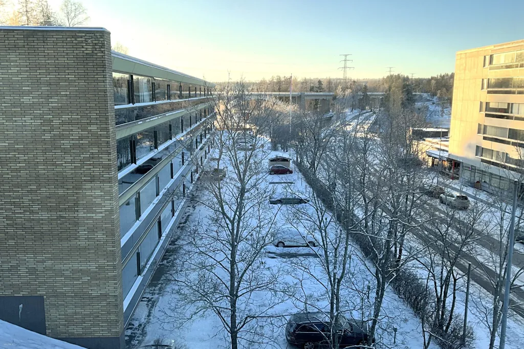 Balcon - Modernised Apartment with River View in Heinola