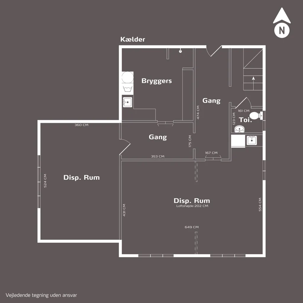 Plan - Murermestervilla with Garden in Hvidovre