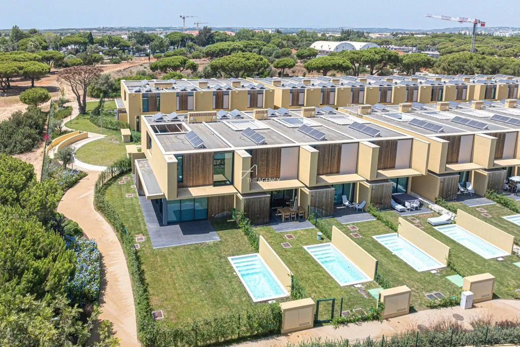 Vue aérienne - Contemporary Villa with Private Pool in Vilamoura
