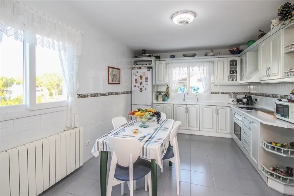 Cuisine - Villa with Sea Views and Pool in Badia Gran
