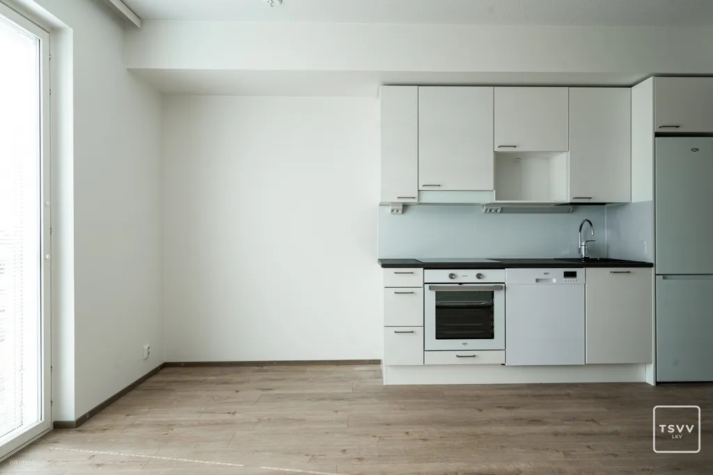 Köök - Modern Apartment with West-Facing Balcony in Turku