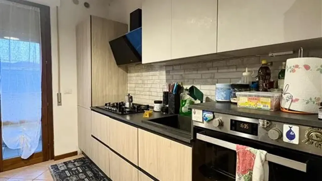 Cuisine - Terraced Apartment with Private Garden in Montevarchi