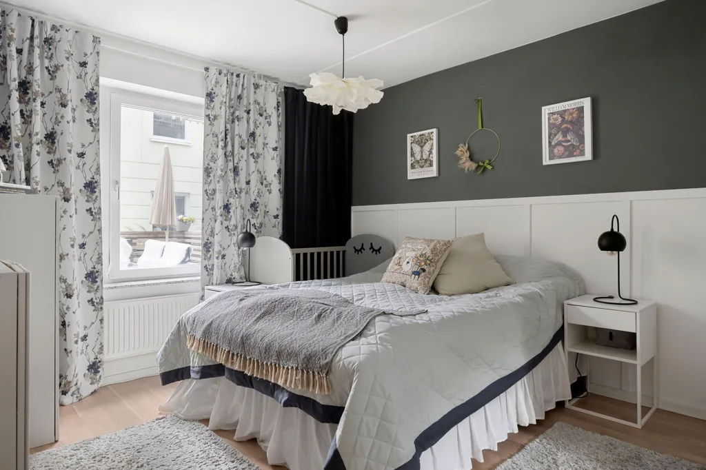 Camere da letto - Modern Flat with Balcony in Kongahälla