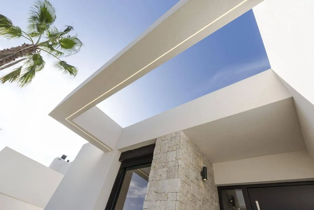 Exterior - New Build Villa with Pool in Algorfa