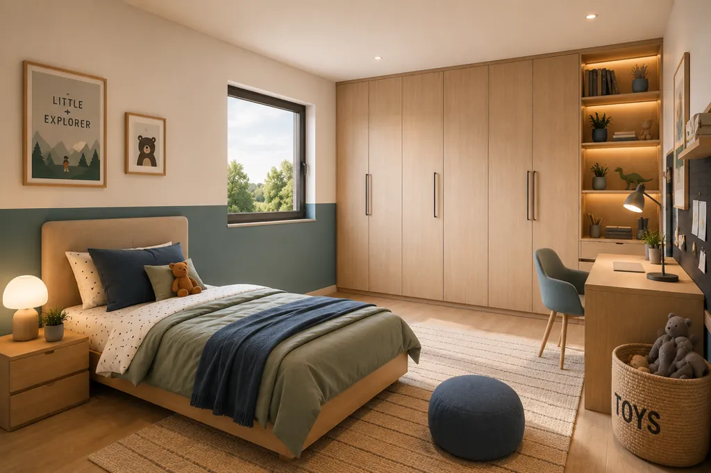 Chambres - Maison individuelle à construire à Junglinster