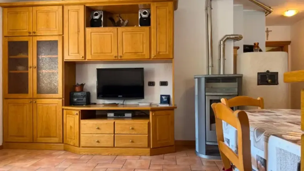 Séjour - Rustic Triplex with Private Entrance in Valdidentro