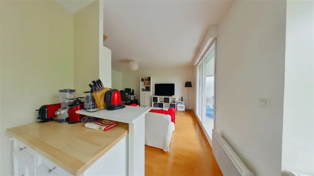 Köök - 2-Bedroom Apartment with Balcony in Tours