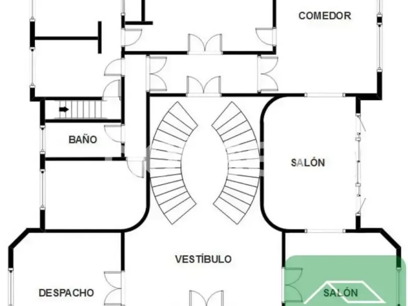 Plaan - Stone Villa with Terrace in Navia