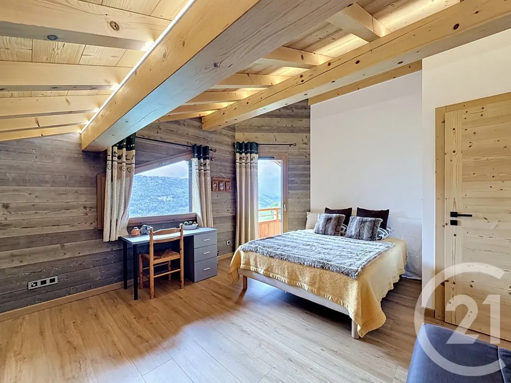 Chambres - Chalet Contemporain avec Vue Panoramique à Verchaix