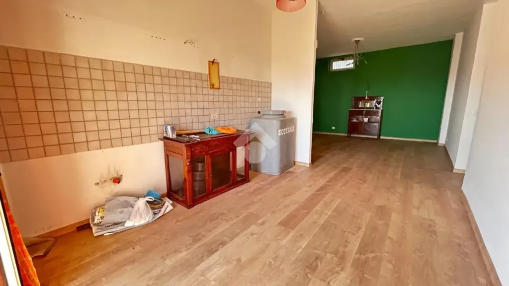 Living Room - Four-Bedroom Apartment with Sea View in Agrigento