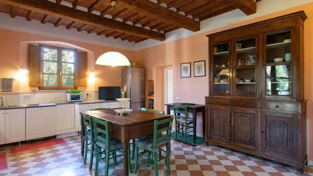 Köök - Historic Villa with Pool in Porto Azzurro