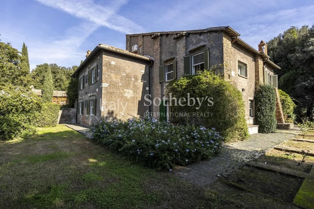 Extérieur - 17th-Century Villa with Private Chapel in Rome