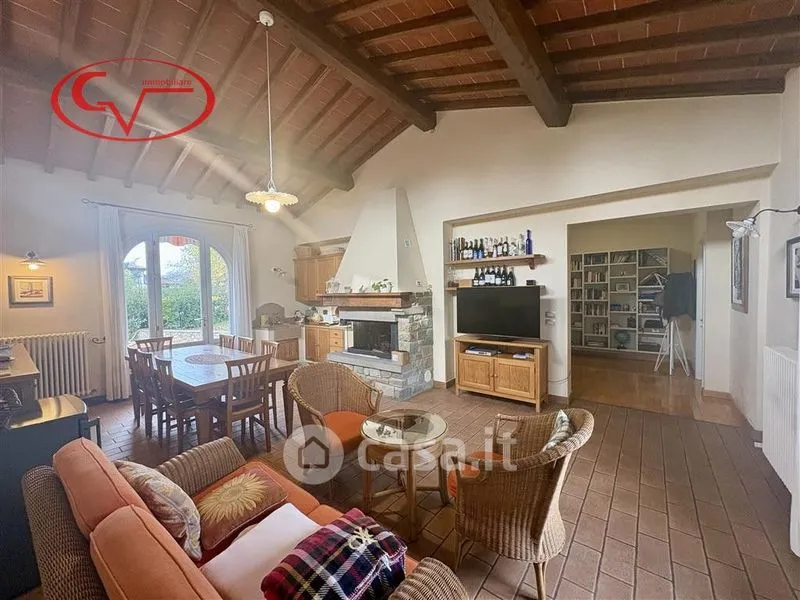 Séjour - Modern Villa with Pool in Loro Ciuffenna