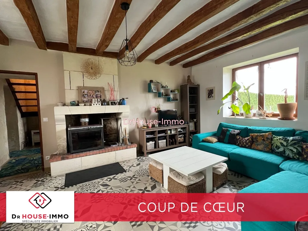 Living Room - Charming Longère with Equestrian Facilities in Manthelan
