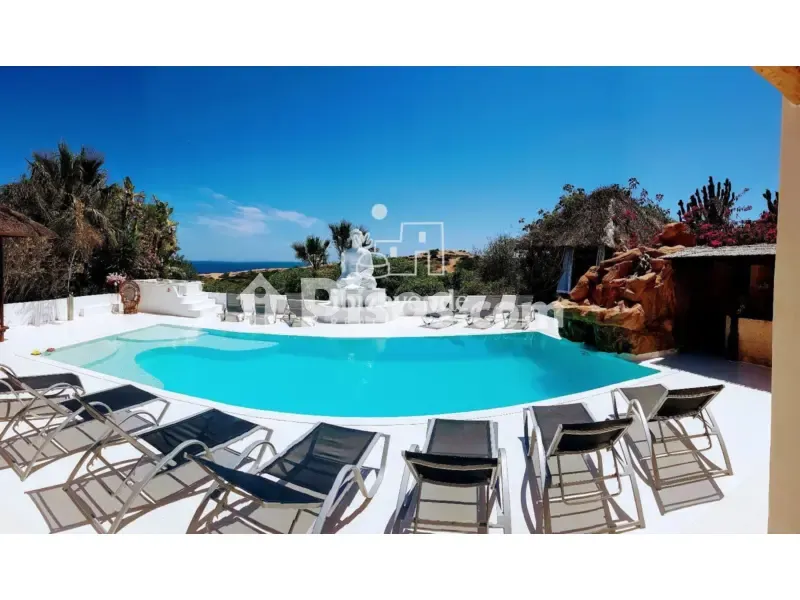 Pool - Villa with Sea Views in Cap Martinet