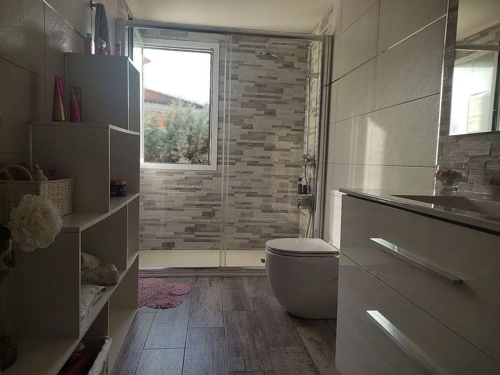 Salles de bain - Chalet with Pool and Terrace in Badajoz