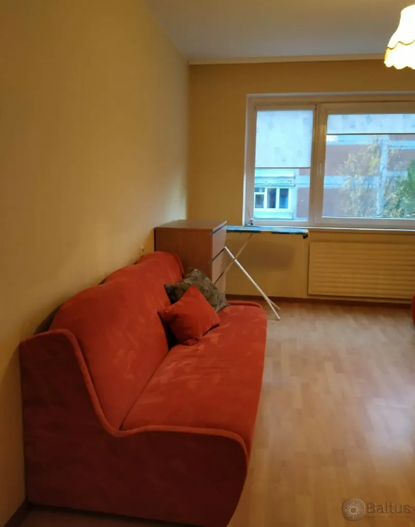 Living Room - One-Bedroom Flat with Glazed Balcony in Klaipėda