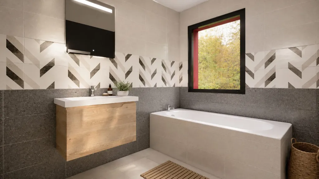 Bathrooms - New Build House with Garage in Chaumont