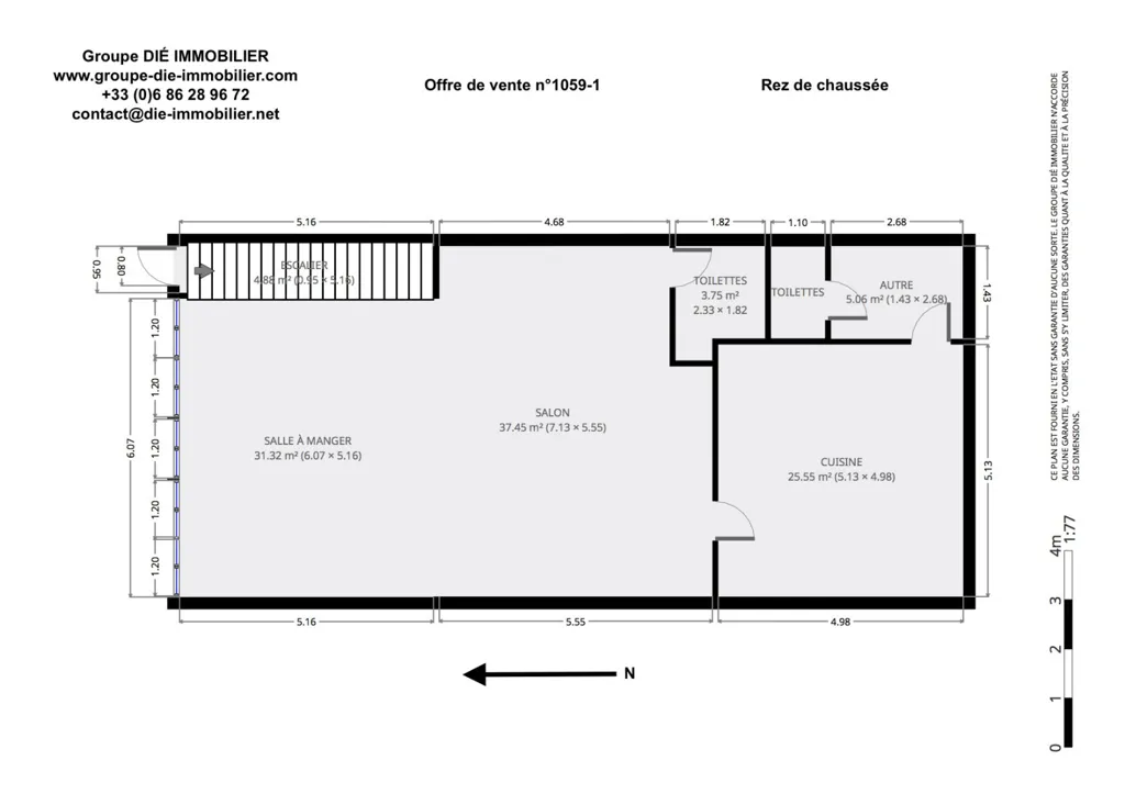 Plan - Ensemble Immobilier avec Façade Rénovée à Arcachon
