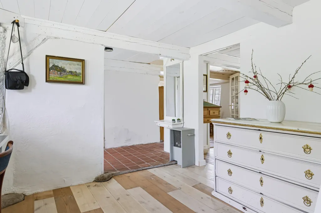 Bedrooms - Historic Villa with Garden in Højer