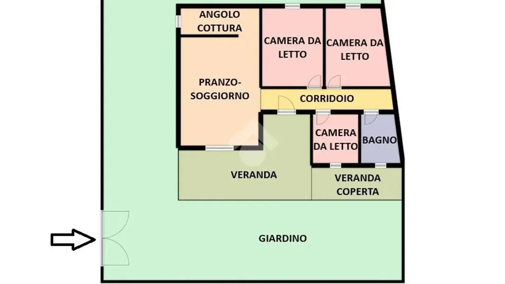 Plaan - Villa with Garden near Siniscola Beaches