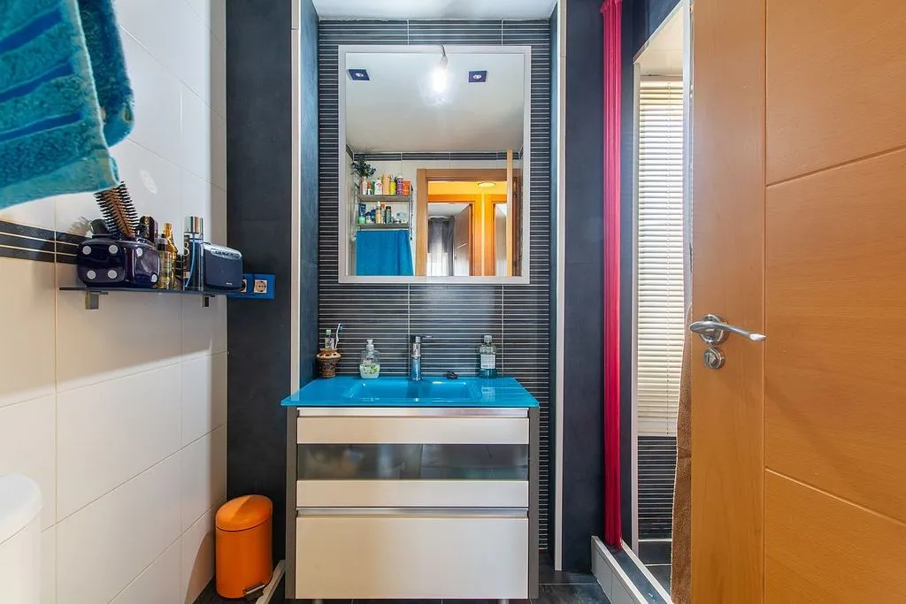 Salles de bain - Apartment with Terrace in Móstoles Centre