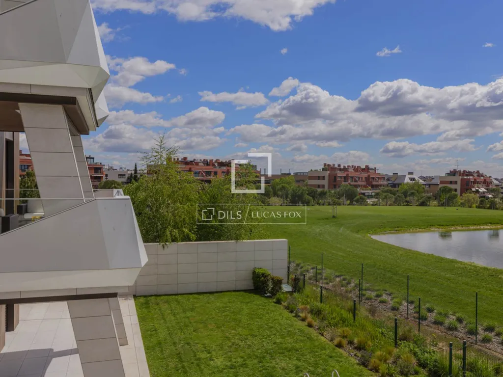 Garden - Luxury Apartment with Golf Course Views in La Finca