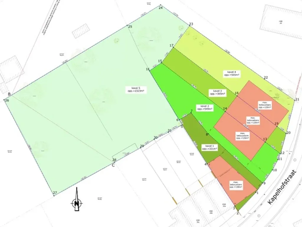 Plaan - Plot for Half-Open Development in Erpe-Mere