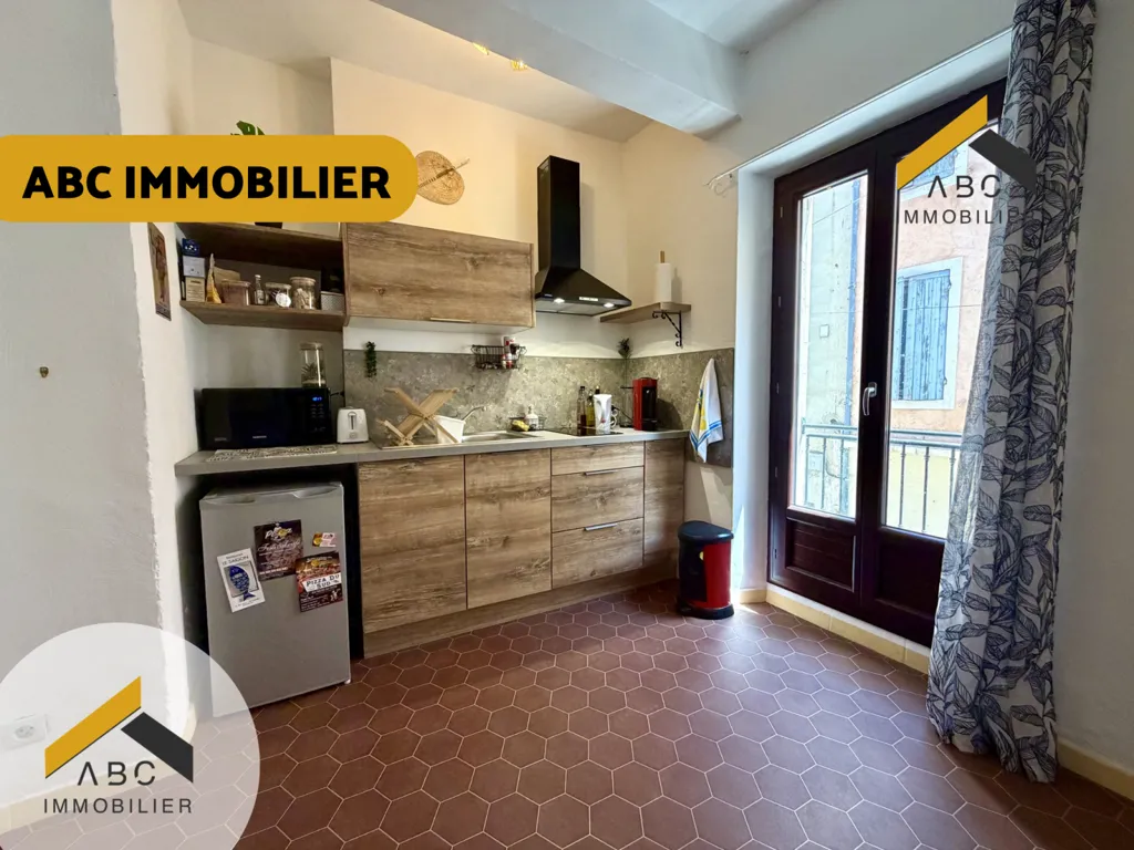 Cuisine - Appartement T3 avec Terrasse au Centre d'Orange